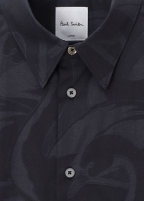 SWAN” ジャカードシャツ（163304901U） | Paul Smith