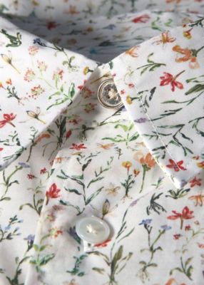 Water Colour Floral” 半袖シャツ