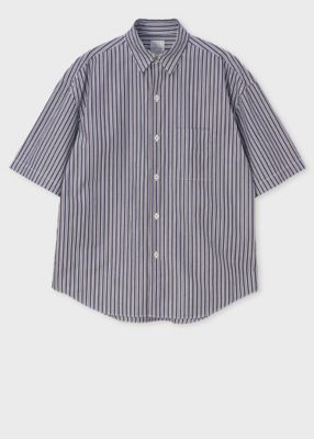 肉*郎様 Paul Smith 19ss ビックシルエット シャツ Stripes” オーバーシルエット シャツ（163312427R