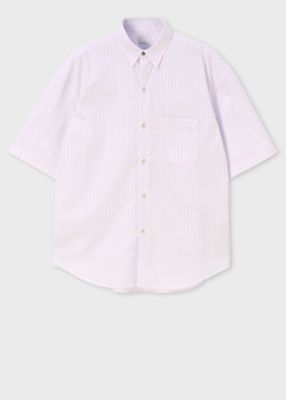 Sports Stripe Zebra” ワンポイント 半袖シャツ