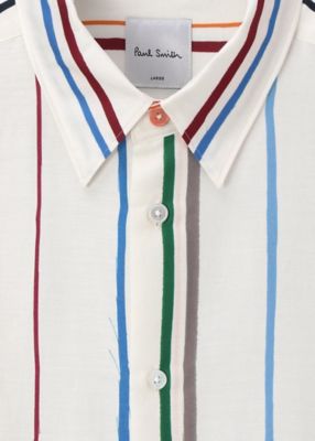 Cairo Stripe” カジュアルシャツ（163318901U