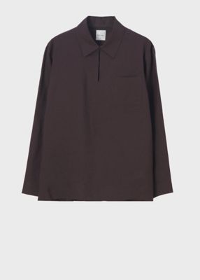 ＜Paul Smith (Men)＞スキッパー　プルオーバーシャツ（１６３３２０９２６Ｚ）
