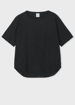 paul smith サイドジップ　ラムレザー　プルオーバー　シャツ 激レア】paul smith サイドジップ ラムレザー プルオーバー シャツ