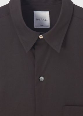 Cropped Logo” オーバーシルエット シャツ