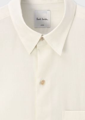 Cropped Logo” オーバーシルエット シャツ