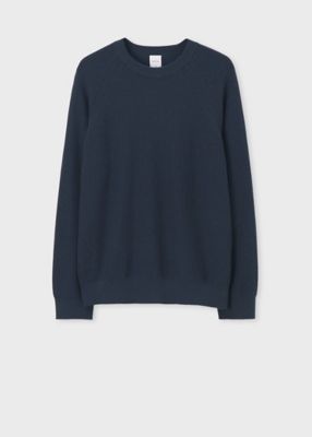 コットンウール クルーネック リブニット（163400765Z