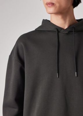 Cropped Logo” ダンボールニット パーカ
