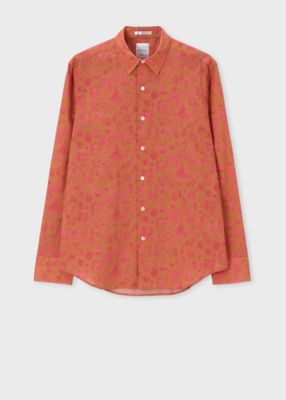 ＜Paul Smith (Men)＞トラベルコラージュ　カジュアルシャツ（１６３６４２Ｎ８８７８）