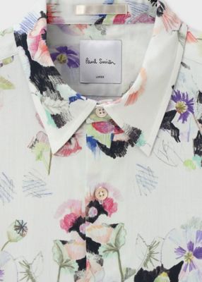 Poppy Sketch” プリント シャツ（163646309