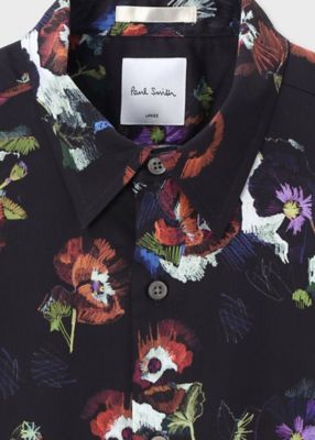 Poppy Sketch” プリント シャツ（163646309