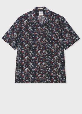 Poppies” オープンカラーシャツ（163647332） | Paul