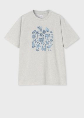 Nostalgic Summer” プリントTシャツ
