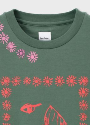 Nostalgic Summer” エンブロイダリー Tシャツ