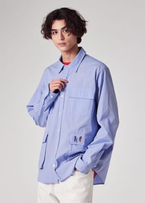 ＜Paul Smith (Men)＞Ｐａｕｌ　Ｓｍｉｔｈ　Ｌｏｖｅｓ　Ｂａｒｂｏｕｒ　”Ｌｕｒｅ”　カジュアルシャツ（１６３７０４ＭＳＨ５７８２）