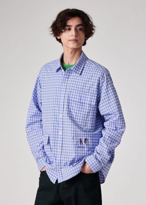 ＜Paul Smith (Men)＞Ｐａｕｌ　Ｓｍｉｔｈ　Ｌｏｖｅｓ　Ｂａｒｂｏｕｒ　”Ｌｕｒｅ”　ギンガムチェックシャツ（１６３７０５ＭＳＨ５７８３）