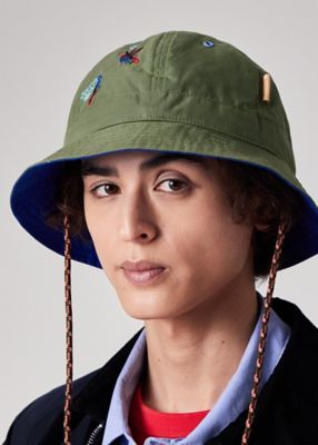 ＜Paul Smith (Men)＞Ｐａｕｌ　Ｓｍｉｔｈ　Ｌｏｖｅｓ　Ｂａｒｂｏｕｒ　”Ｌｕｒｅ”　バケットハット（１６３７１０ＭＨＡ０９６５）