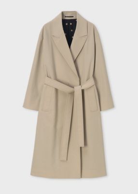 ウィメンズ コットンギャバジン ロングコート（165002369C