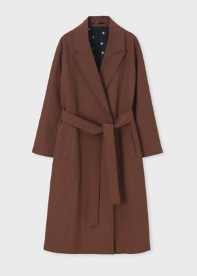 ウィメンズ コットンギャバジン ロングコート（165002369C