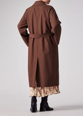 ウィメンズ コットンギャバジン ロングコート（165002369C