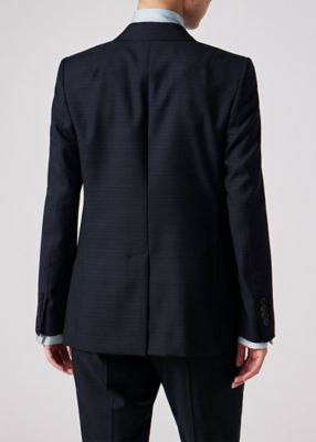 【極美品】山羊革 ポールスミス チェック柄 シングルライダースジャケット ウィメンズ クラシカルチェック シングルジャケット