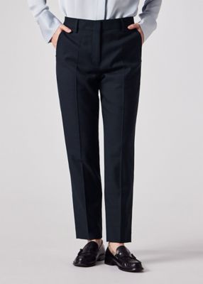 ウィメンズ クラシカルチェック テーパードパンツ