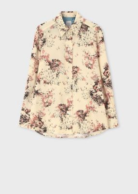 ＜Paul Smith (Women)＞ウィメンズ　”Ｐａｉｎｔｅｒｌｙ　Ｂｕｄｓ”　シャツ（１６５００７ＳＨ１９０）