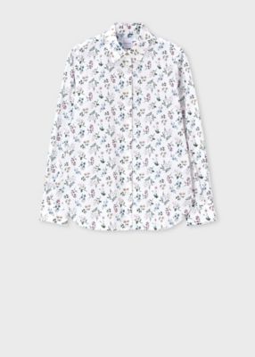 ＜Paul Smith (Women)＞ウィメンズ　リバティプリント　長袖シャツ（１６５０１３ＳＨ１６９）