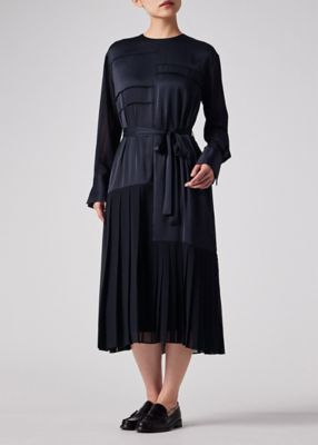 user_a0d1d054 ウィメンズ プリーツパネル オケージョン ワンピース