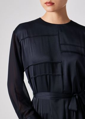 ウィメンズ プリーツパネル オケージョン ワンピース