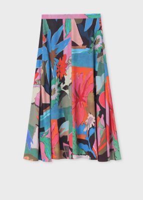 ＜Paul Smith (Women)＞ウィメンズ　”Ｒｉｖｅｒ　Ｃｏｌｌａｇｅ”　スカート（１６５０２６ＳＫ０１９）