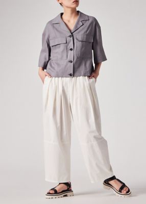 お値下げ　美品　Theory パッチポケット ジャケット ブルゾン ネイビー ウールライクパッチポケットジャケット | ジョンブル公式通販/JOHNBULL