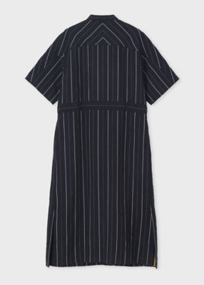 Paul Smith ストライプ ロングシャツワンピース ウィメンズ ストライプ シャツワンピース（165052DR147