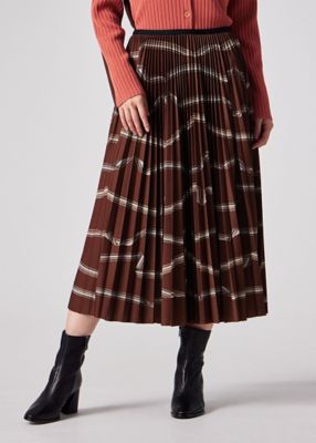 ウィメンズ ”Signature Stripe” リボン プリーツ