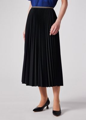 ウィメンズ プリーツ スカート（165129014SBL） | Paul