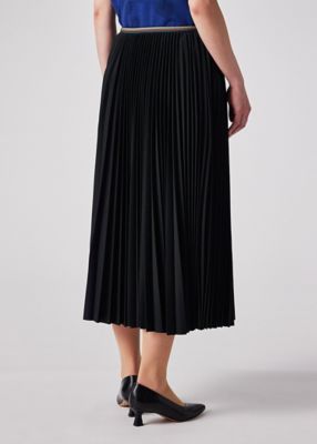 ウィメンズ プリーツ スカート（165129014SBL） | Paul