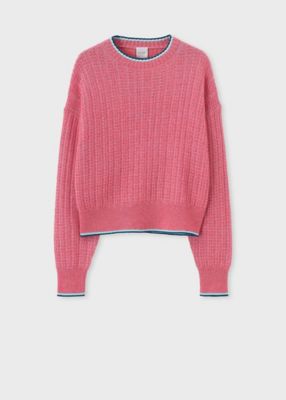 ＜Paul Smith (Women)＞ウィメンズ　モヘヤミックス　ラメニット（１６５２０４ＫＮ１８０）