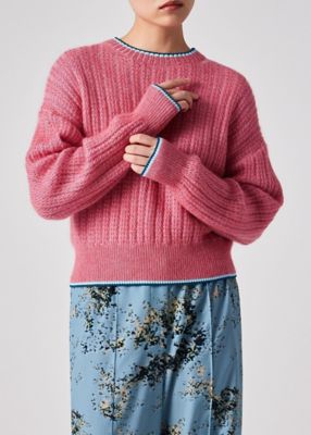 ウィメンズ モヘヤミックス ラメニット（165204KN180