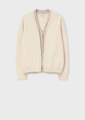 ＜Paul Smith (Women)＞ウィメンズ　レイヤードカラー　カーディガン（１６５２２０６９０Ｎ）