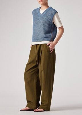 Paul Smith ニットベスト カーキ ブラウン L カジュアル 着回し Paul Smith COLLECTION（ポールスミスコレクション）の「メランジ