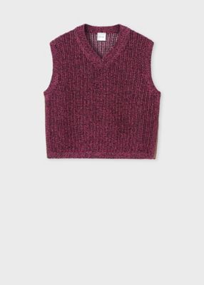 ＜Paul Smith (Women)＞ウィメンズ　ラメミックス　ニットベスト（１６５２５４ＫＮ１８６）