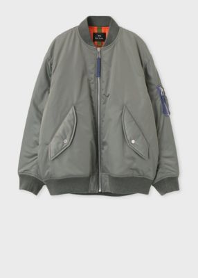 名作！美品！　ポールスミス　バルーン柄　MA-1 ブルゾン　サイズL 中古・古着通販】Paul Smith (ポールスミス) バルーンブルゾン