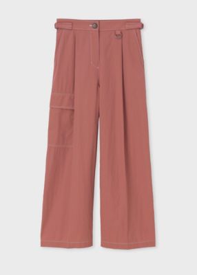 ＜Paul Smith (Women)＞ウィメンズ　ツイル　カーゴパンツ（１６５３０２ＴＲ２０２）