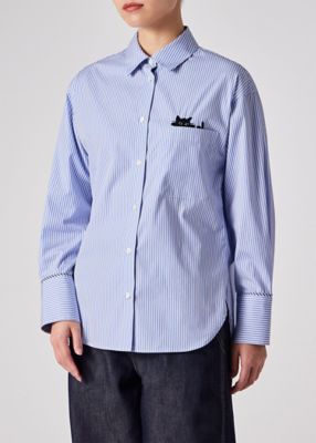 ウィメンズ キャットエンブロイダリーシャツ（165307357BC