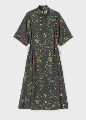 ＜Paul Smith (Women)＞ウィメンズ　”Ｋｅｅｐｓａｋｅ”プリント　ワンピース（１６５３２５ＤＲ３１５）