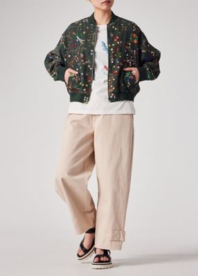 Jun【美品】Paul Smith プリント ブルゾン XL ウィメンズ ”Keepsake”プリント ブルゾン