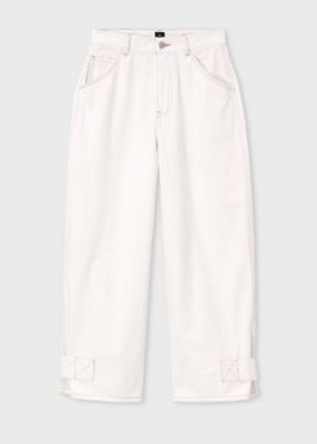 ＜Paul Smith (Women)＞ウィメンズ　コントラストステッチ　カーペンターパンツ（１６５３２７１２４Ｔ）