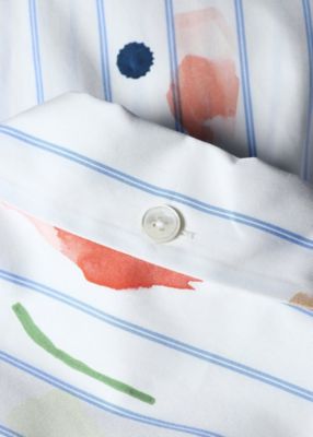 ウィメンズ ”Mark Making” プリント シャツワンピース