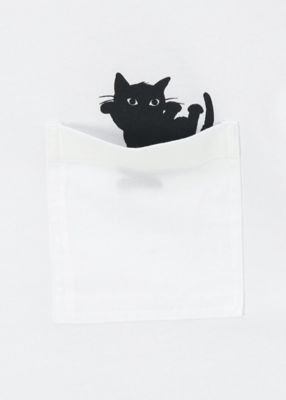 ウィメンズ キャットプリント 半袖Tシャツ（165402431V