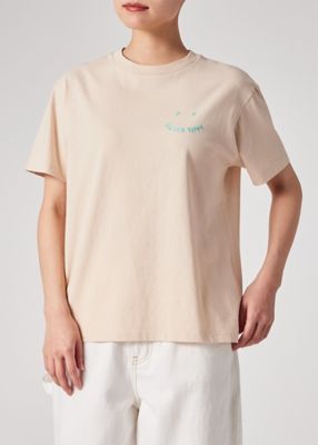 ウィメンズ ”Happy” 半袖Tシャツ（165406232VD