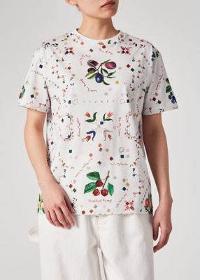 ウィメンズ ”Keepsake” プリント Tシャツ